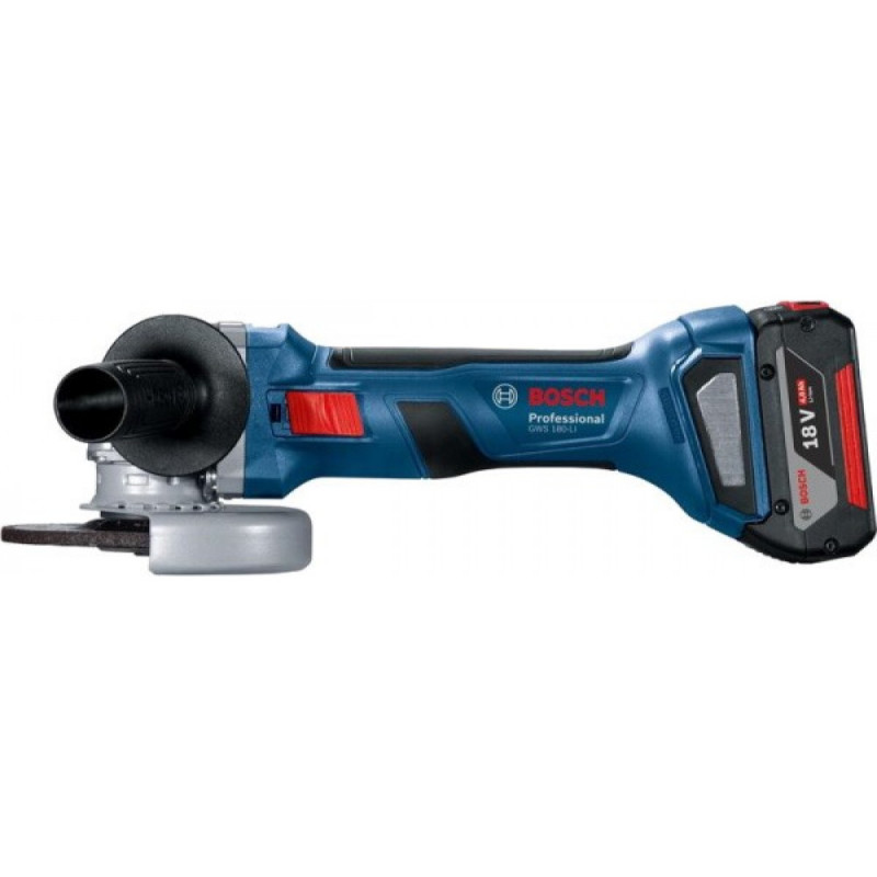 Акумуляторна болгарка BOSCH GWS 180 LI Professional (06019H9020)