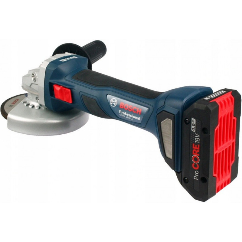 Акумуляторна болгарка BOSCH GWS 180 LI Professional (06019H9020)
