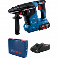 Акумуляторний перфоратор Bosch GBH 187-LI, 1 x GBA 18V 5.0Ah, GAL 18V-40 (0611923022)