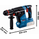 Акумуляторний перфоратор з SDS plus Bosch GBH 187-LI (0611923020)