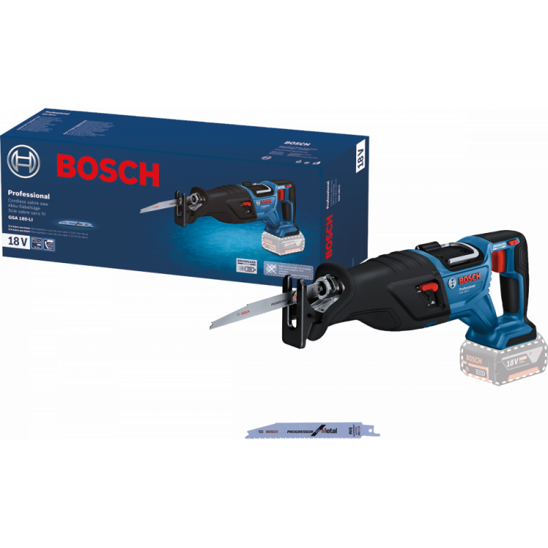 Акумуляторна шабельна пилка Bosch GSA 185-LI (06016C0020)