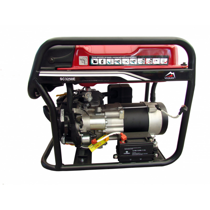 Генератор бензиновий 2.5 кВт Vulkan SC3250E-II (SC3250E-II)