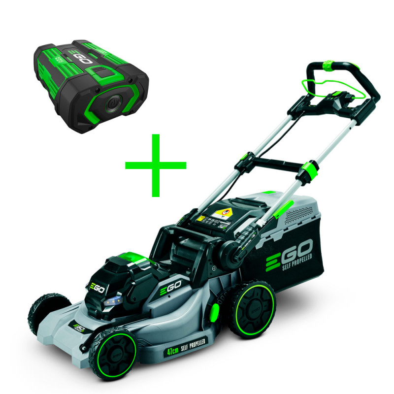 Газонокосарка EGO LM1903E-SP акумуляторна, самохідна, 56 В, 47 см (0500017002)