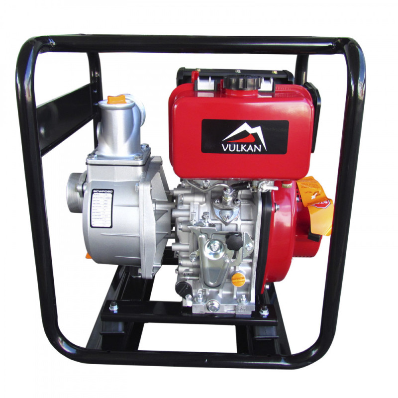 Мотопомпа дизельна Vulkan SCWPD80 для чистої води