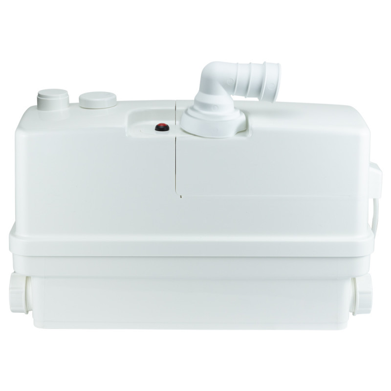 Станція каналізаційна 0.6кВт Hmax 8.5м Qmax 110л/хв 3 входу + фронтальний вхід 90мм LEO 3.0 (776914)