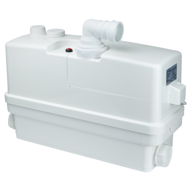 Станція каналізаційна 0.6кВт Hmax 8.5м Qmax 110л/хв 3 входу LEO 3.0 (776918)