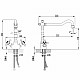 Змішувач BRENTA 1/2" для кухні Г-излив на шпильці CORSO (FE-5B252K) (9679104)