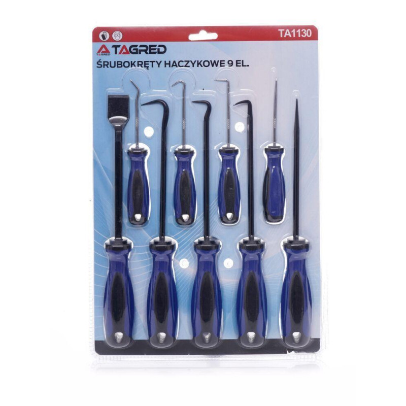 Набір викруток, гачки для ущільнювальних кілець TAGRED TA1130