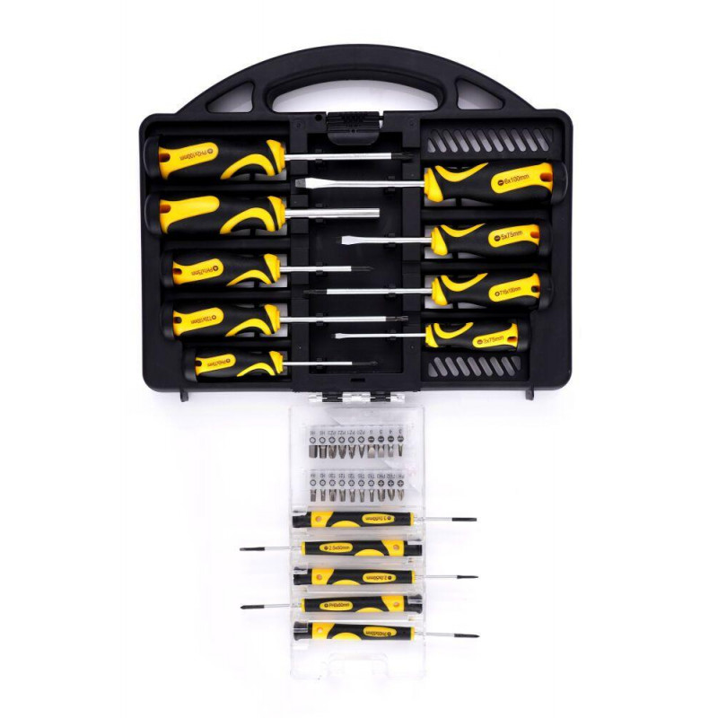 Набір викруток та бітів TAGRED TA1135, 34 шт