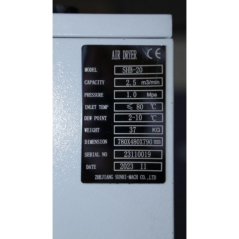 Осушувач стисненого повітря Mast SHB-20