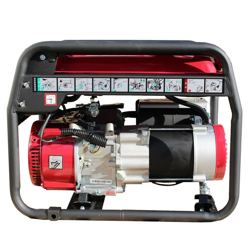 Бензиновий генератор EF Power YH3600-IV + газова плитка Orcamp CK-505 + електричний обігрівач Gardyer HE2000