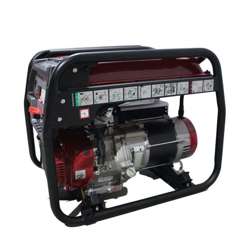 Бензиновий генератор EF Power YH6500S-IV + газова плитка Orcamp CK-505 + електричний обігрівач Gardyer HE2000