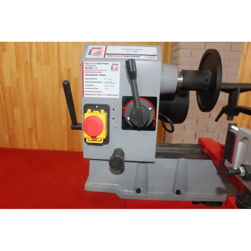 Токарний верстат для обробки і заточування заготовок Holzmann VD 1100N