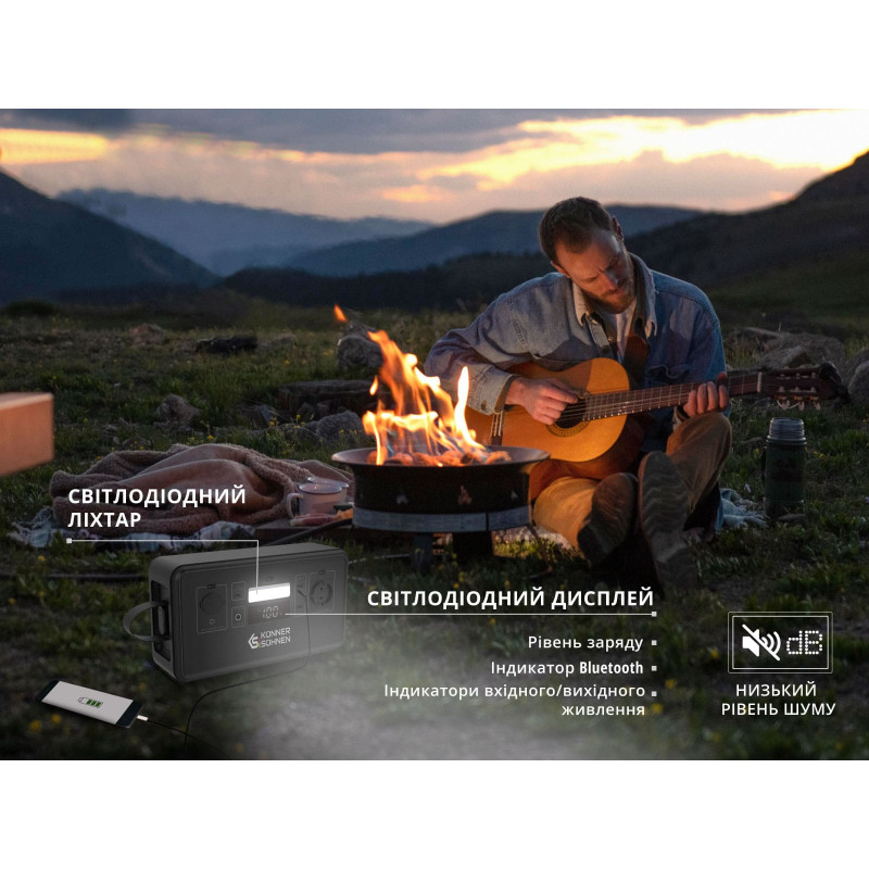 Портативна зарядна станція KS 500PS