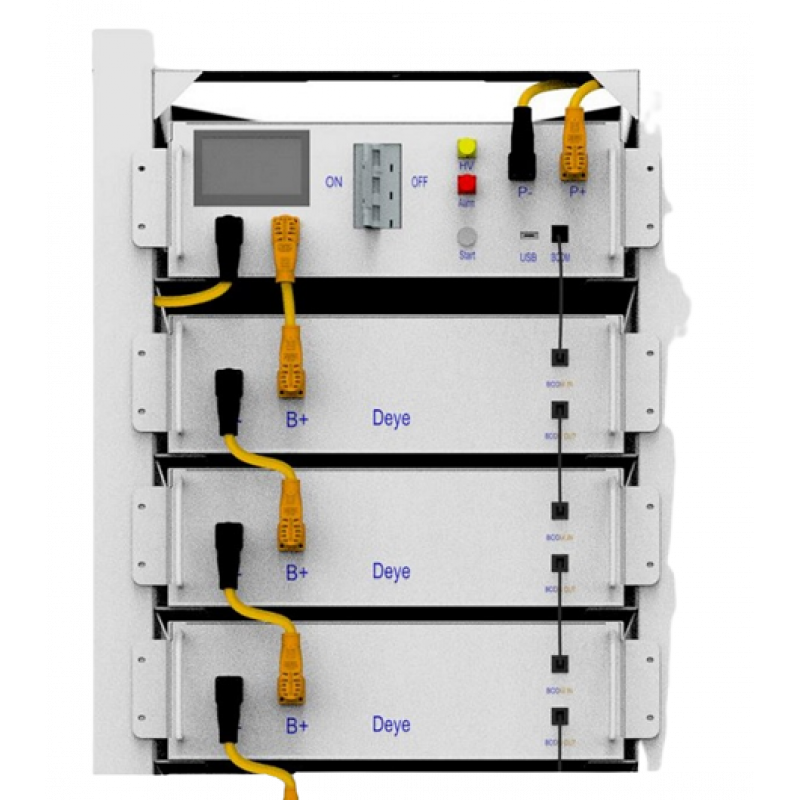 Акумуляторна батарея BOS-GM5.1 Deye (High-Voltage LiFePO4 51,2V 100Ah 5,12kWh)