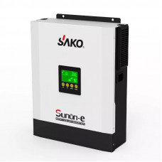 Гібридний інвертор 3000-24, 3000VA\2400W, 24V, струм заряду 0-80A, 170-280V, MPPT (80А, 120-450 Vdc)