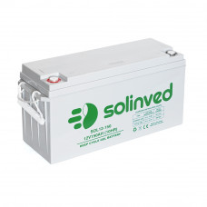 Акумуляторна батарея SOLINVED  150-12 GEL 12V 150 Ah (483 x 170 x 238), 43.6 kg Grey Q1/48