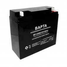 Акумуляторна батарея Варта 12V 18Ah, (181х77х167 мм), 5кг, Black, Q4