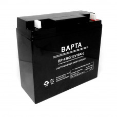 Акумуляторна батарея Варта 12V 18Ah, (181х77х167 мм), 5кг, Black, Q4