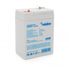 Акумуляторна батарея MERLION AGM GP660F1 6V 6Ah (70 x 47 x 100 (105)) Q20