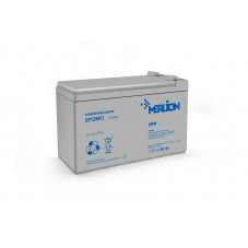 Акумуляторна батарея MERLION AGM GP1290F2 (06010) 12 V 9 Ah (150 x 65 x 95 (100)) White Q10