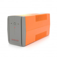 ДБЖ MAKELSAN Lion850VA (510W) Standby-L, LED, 170-280VAC, AVR 1st, 2xSCHUKO socket, 1x12V9Ah, Plastic Case ( 101 х 298 х 142 )