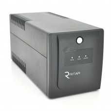 ДБЖ Ritar RTP1500 (900W) Proxima-L, LED, AVR, 3st, 4xSCHUKO socket, 2x12V9Ah, plastik Case  ( 340 x 140 x 170 ) Q2