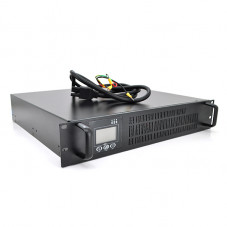 Інвертор з правильною синусоїдою ONLINE Ritar RT-2KL-LCD, RACK 2000VA (1800Вт), 72В, під зовнішній АКБ,  (610*605*220) 13,1 кг (480*420*90)