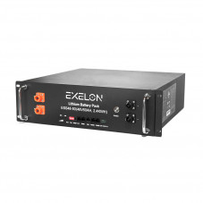 Акумуляторна батарея Exelon LiFePO4 48V 50AH 2400Wh, (BMS 50/50A| (482х450х133), 25,6kg  6000 циклів