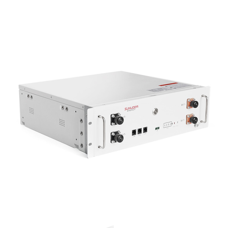 Акумуляторна батарея SUNWODA ATRIX-5 Lithium-Ion 51,2V 100Аh 5kWh,(100A /100A) CAN 2.0/RS485, 482x135x433mm, 45kg (без кабелiв)