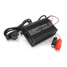 Зарядний пристрій для акумуляторів LiFePo4 60V(73V),20S,4A, + крокодили,135x90x50mm