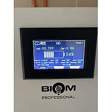 Акумуляторна батарея Biom Professional BALFP-512300-V2 48В (51.2В) 15кВтч з автоматами на корпусі та новим великим сенсорним екраном
