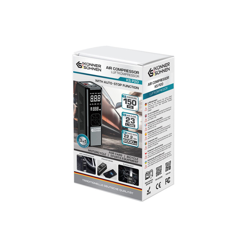 Акумуляторний компресор KS P20