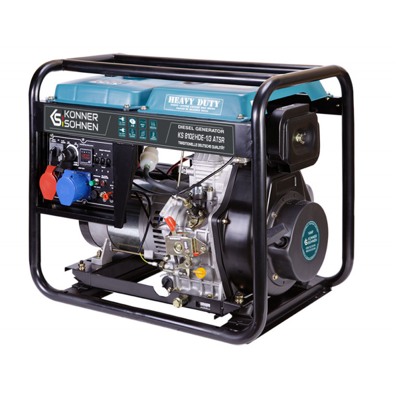 Дизельний генератор KS 8102HDE-1/3 ATSR (EURO II)