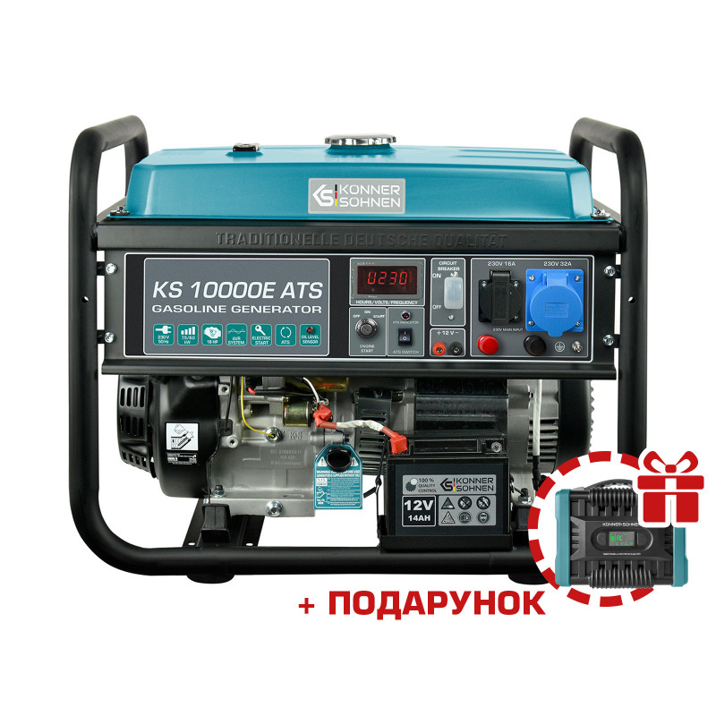 Бензиновий генератор KS 10000E ATS