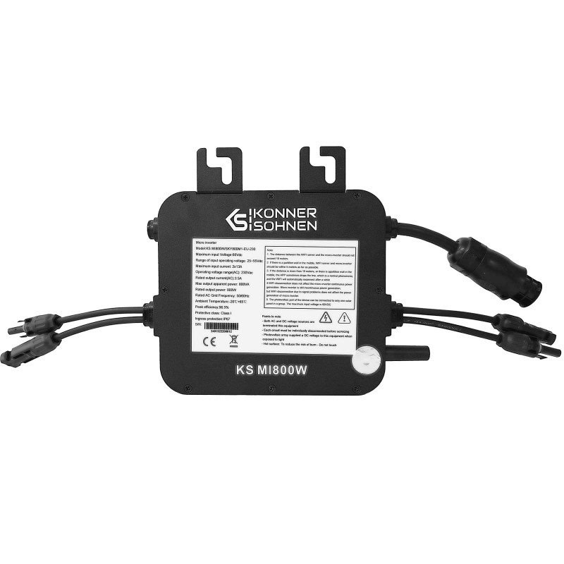 Балконна сонячна система KS SBS800-SET3