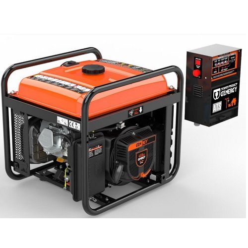 Генератор інверторний бензиновий GENERGY CRETA ATS 7,2 кВт