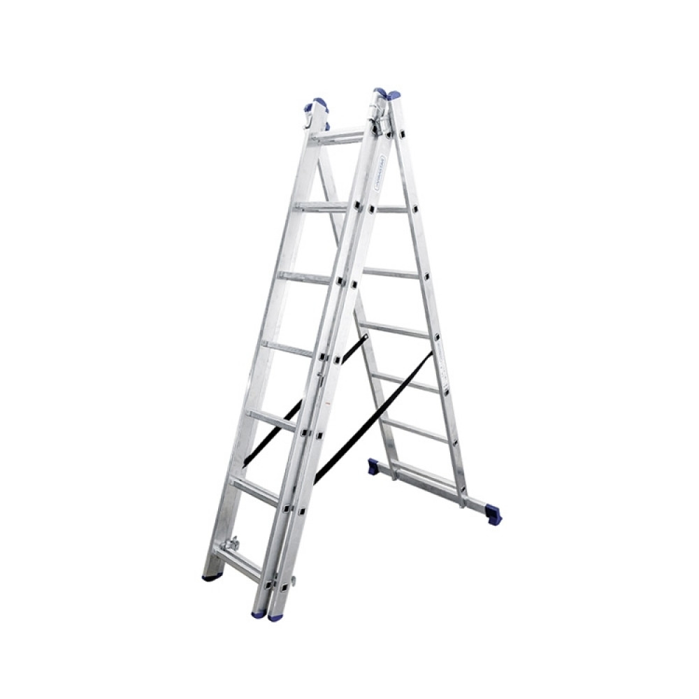 Драбина Virastar TRIOMAX VTL311 3x11 алюмінієва, 3 секції, 6,45 м