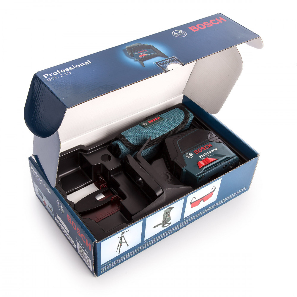 Нівелір лазерний Bosch GCL 2-15 Professional (0601066E00)
