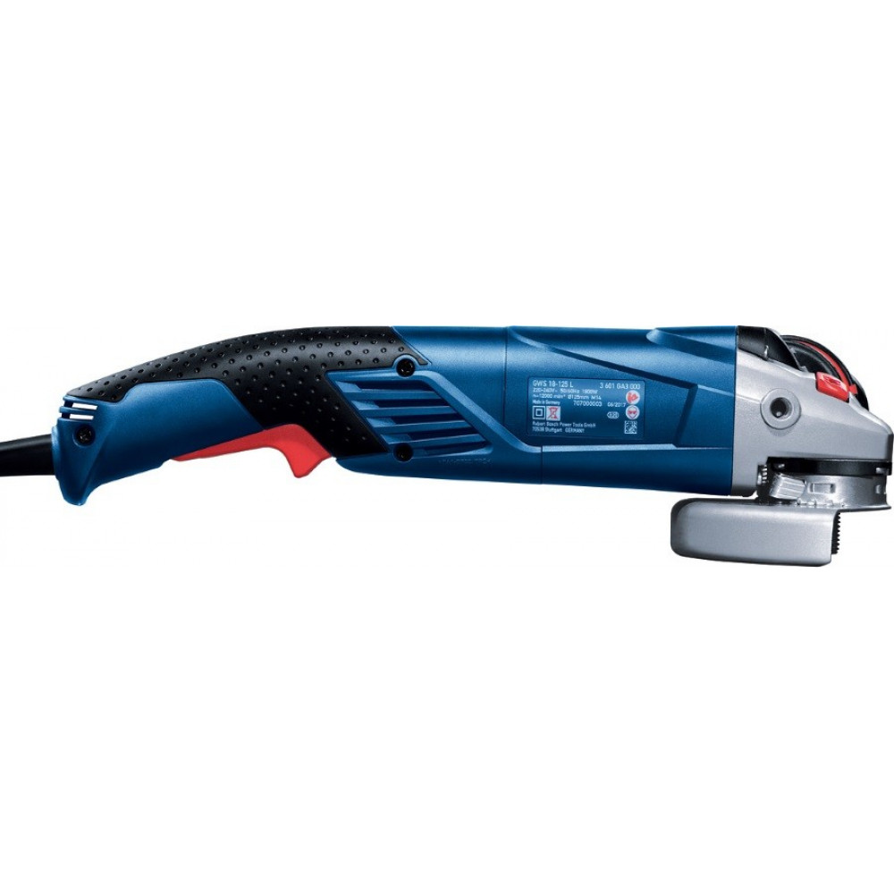Болгарка Bosch GWS 18-125 SL Professional мережева, 1.8 кВт, 125 мм (06017A3200)