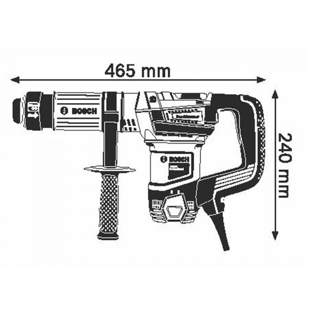 Відбійний молоток Bosch GSH501 (0611337020)