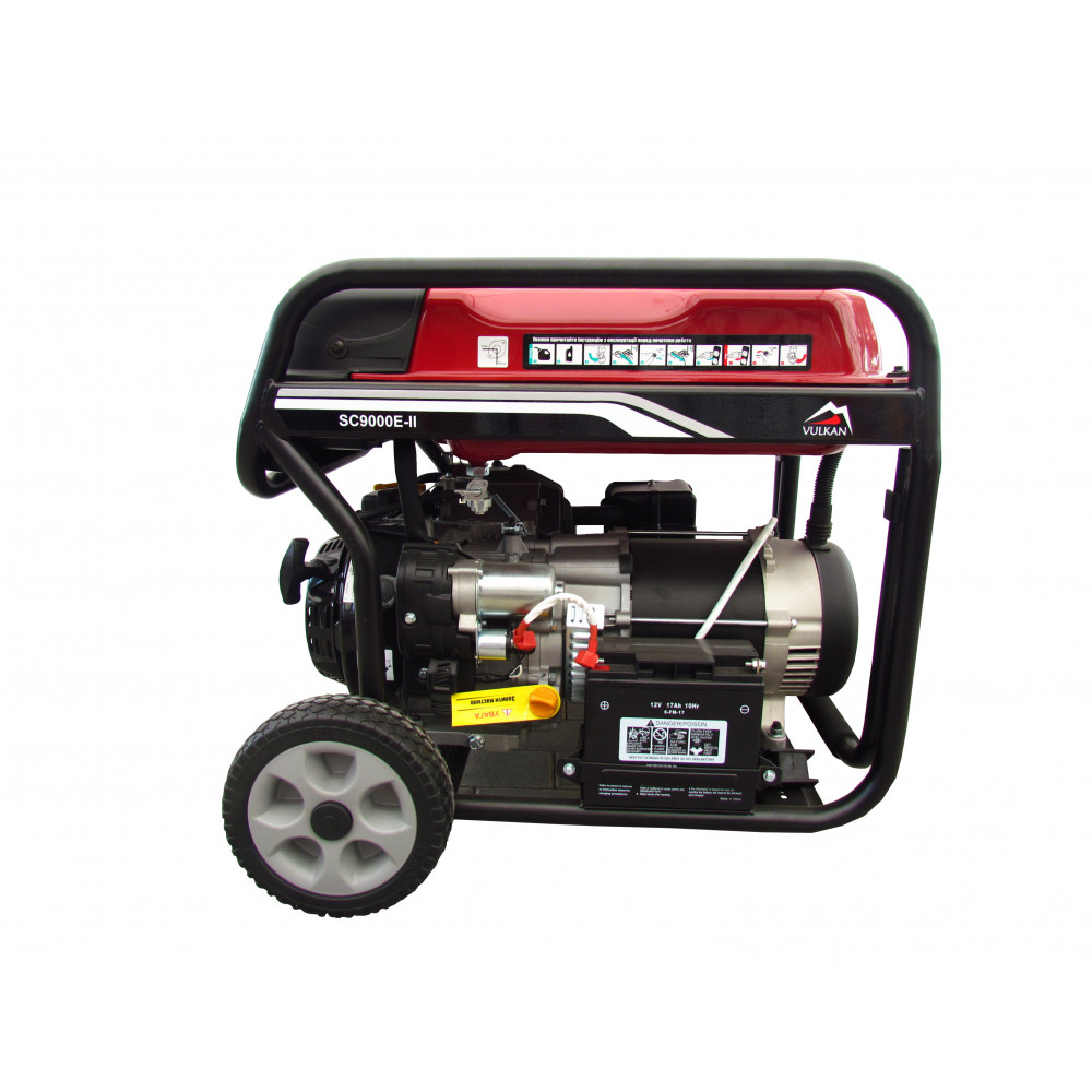 Генератор бензиновий 7.0 кВт Vulkan SC9000E-II