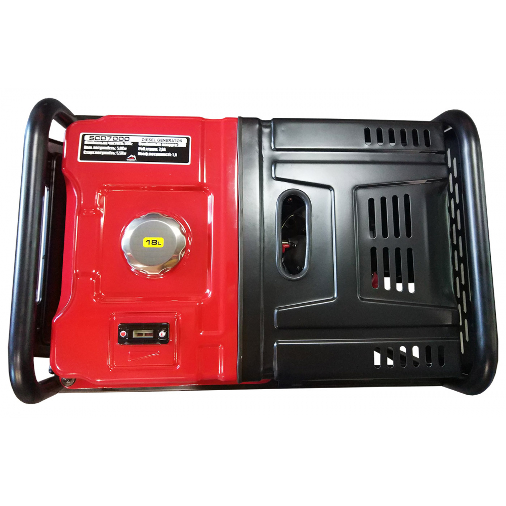 Генератор дизельний 5 кВт Vulkan SCD7000TЕ (SCD7000TЕ)