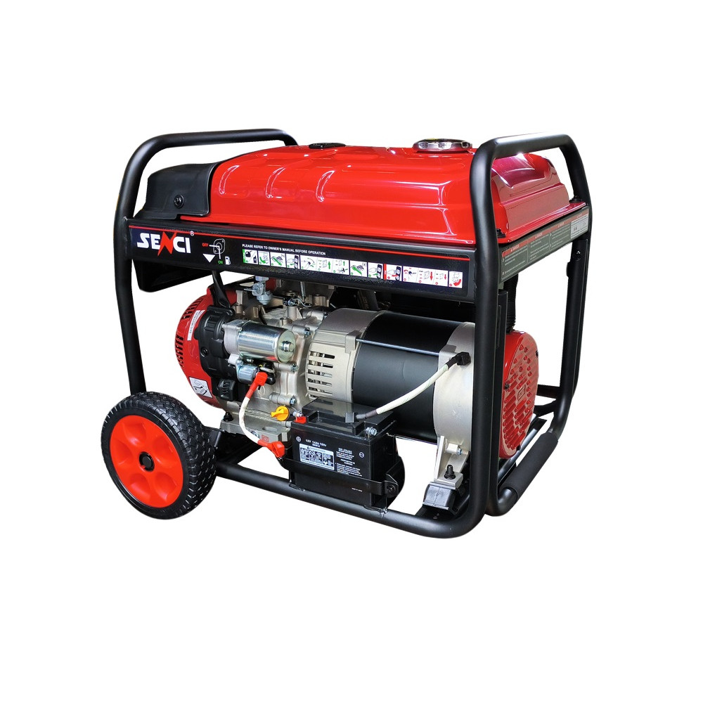 Бензиновий генератор 10 кВт Senci SC17000E