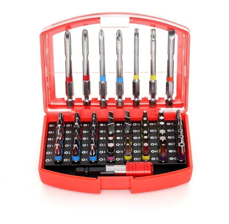 Набір біт з 56 предметів TORX, 1/4 - 25мм, 75мм TAGRED TA1206