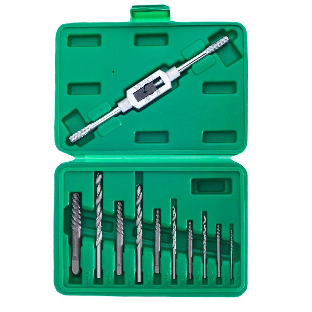 Набір сверл та екстракторів для зламаних шурупів TAGRED TA1340