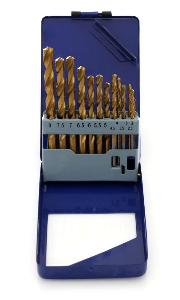 Набір свердл по металу TAGRED TA1034, 13 шт