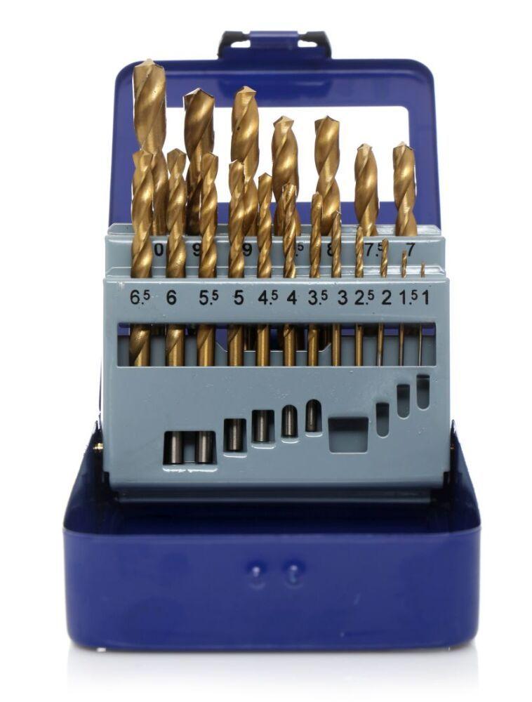 Набір свердл по металу TAGRED TA1035, 19 шт