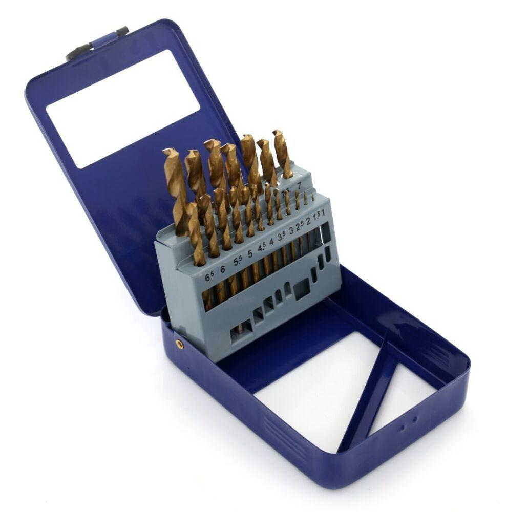 Набір свердл по металу TAGRED TA1035, 19 шт