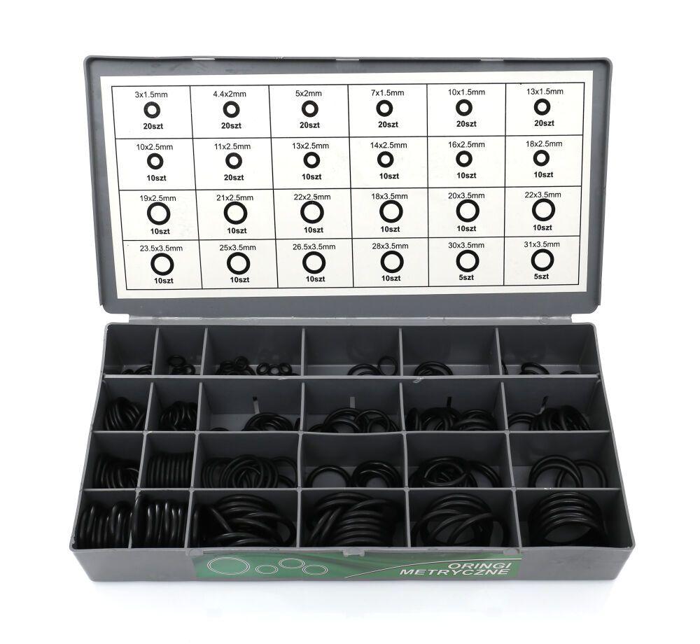 Набір метричних ущільнюючих кілець, HNBR, резинових прокладок, O-ring TAGRED TA1407